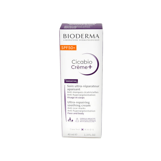 Bioderma Cicabio Creme+ SPF 50+ Reparierende Creme, 40 ml - BeautysBest