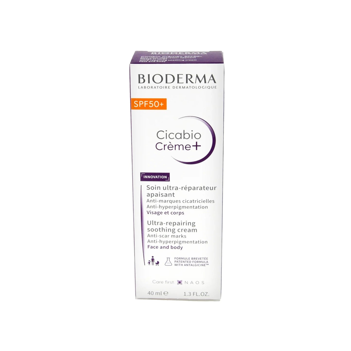 Bioderma Cicabio Creme+ SPF 50+ Reparierende Creme, 40 ml - BeautysBest