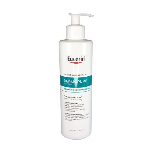 Eucerin DermoPure Clinical Erneuerndes Reinigungsgel, 400 ml