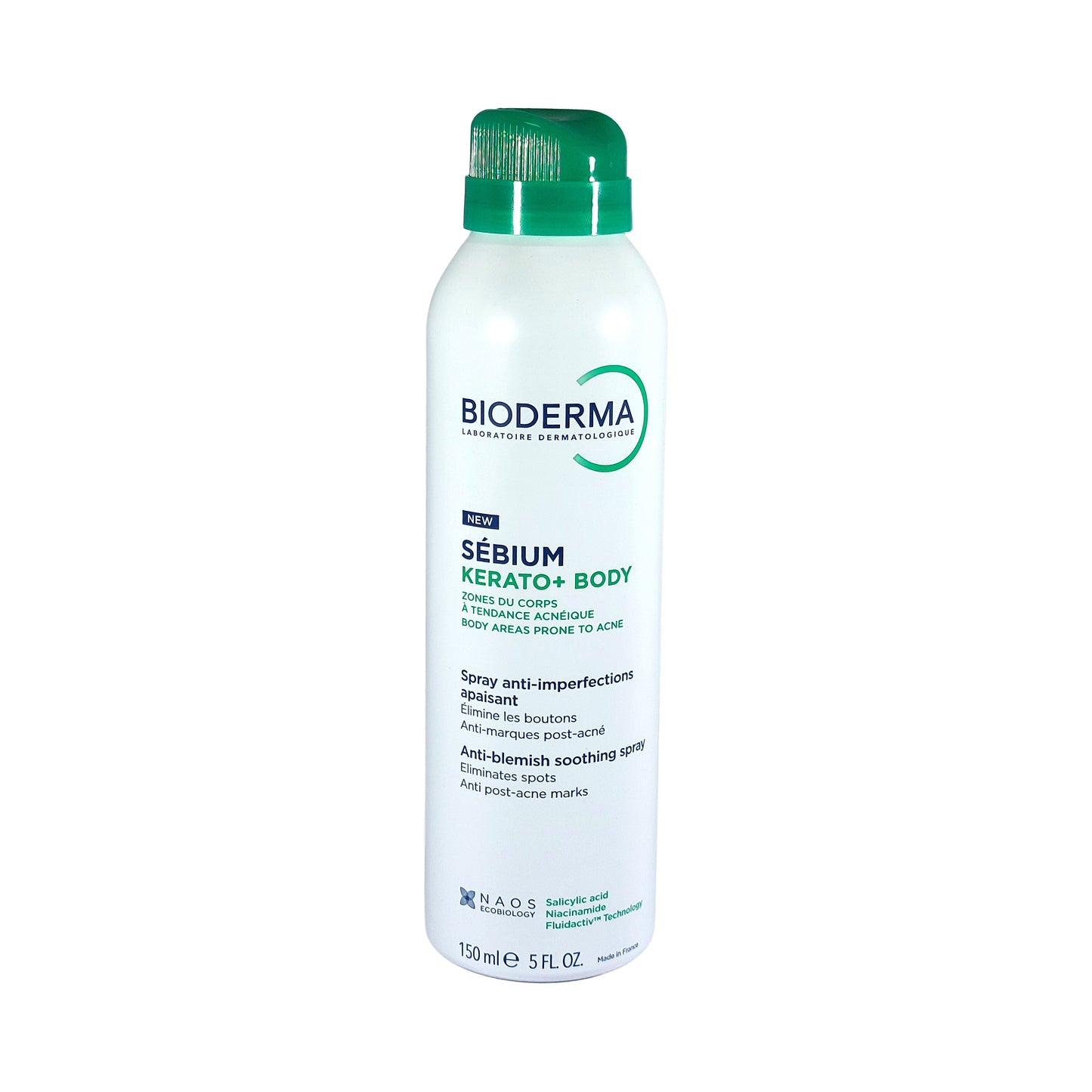 Bioderma Sebium Kerato+ Body Anti-blemish Soothing Spray, 150 ml
