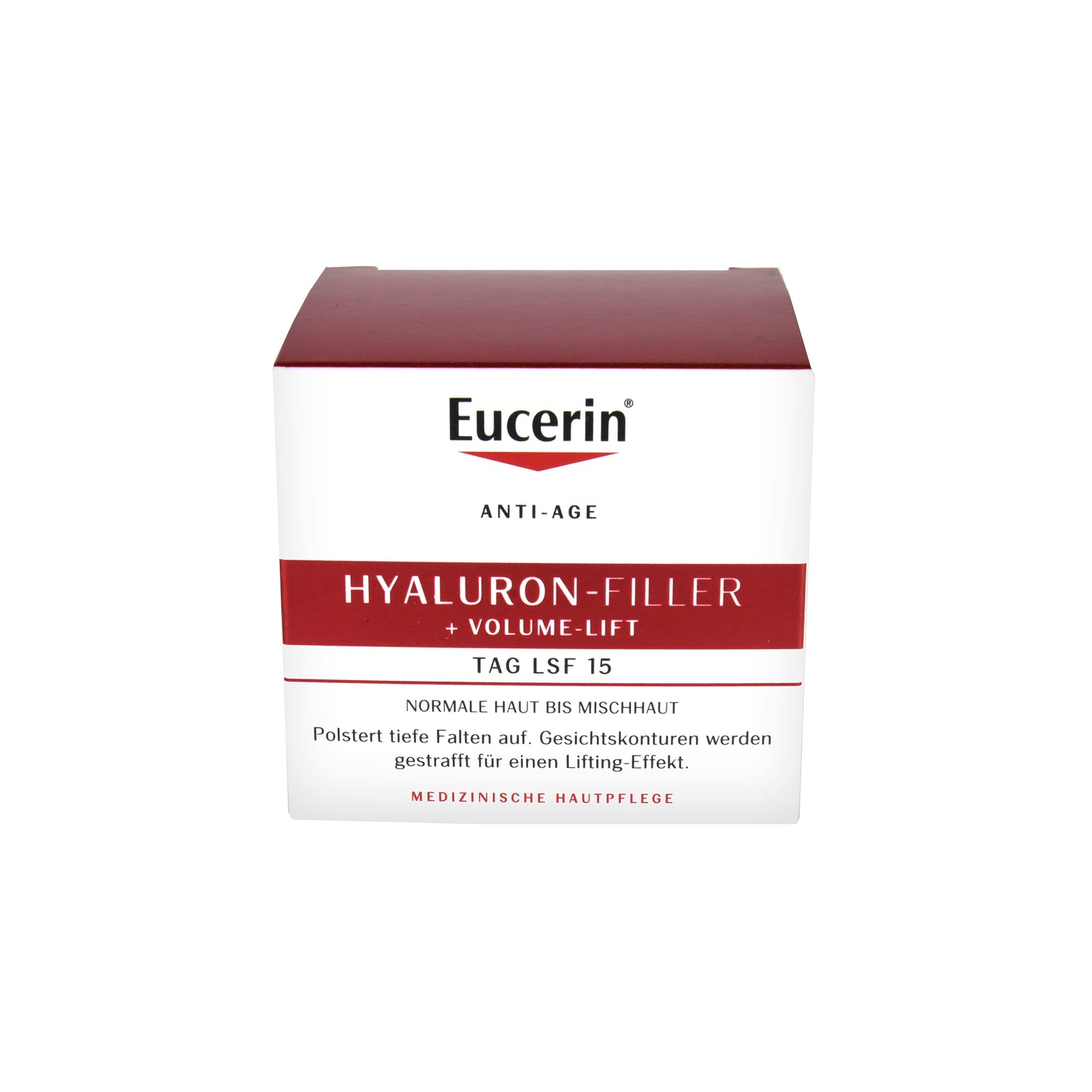 Eucerin Hyaluron-Filler + Volume-Lift Tag LSF 15 Normale Haut bis Mischhaut, 50 ml