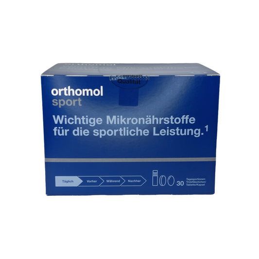 orthomol sport Trinkfläschchen/Tabletten/Kapseln Kombipackung, 30 St
