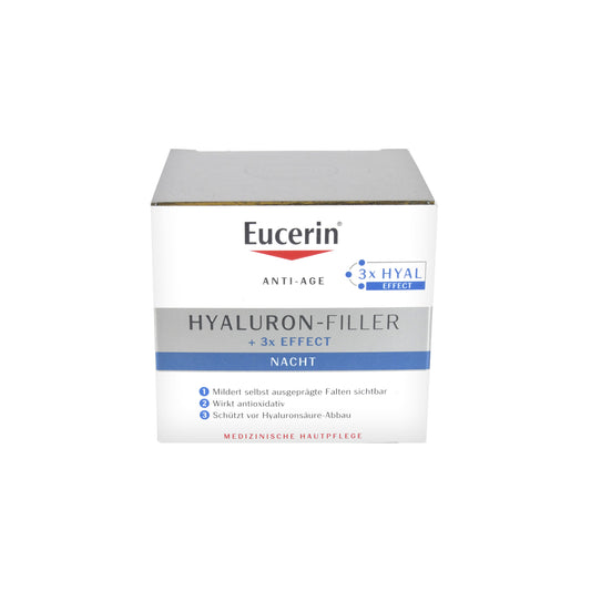 Eucerin Hyaluron-Filler + 3x Effect Nacht, 50 ml - BeautysBest