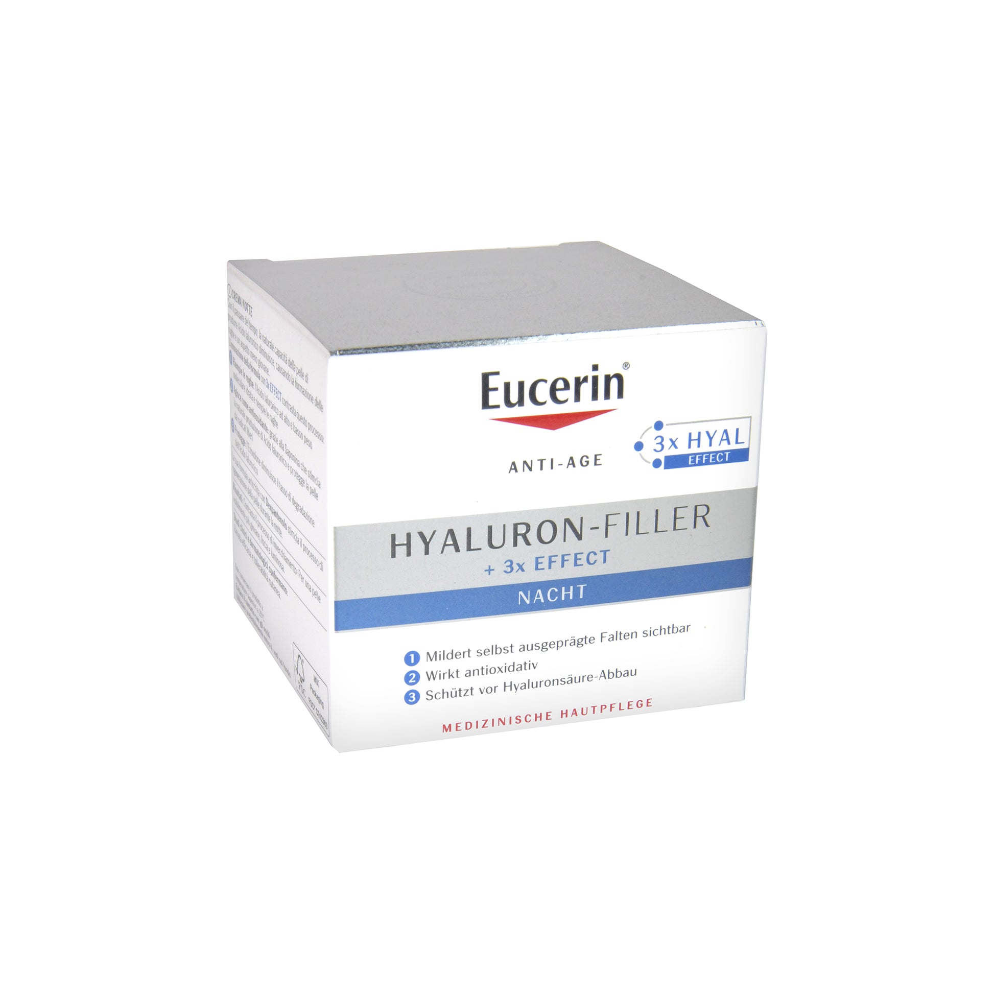 Eucerin Hyaluron-Filler + 3x Effect Nacht, 50 ml - BeautysBest