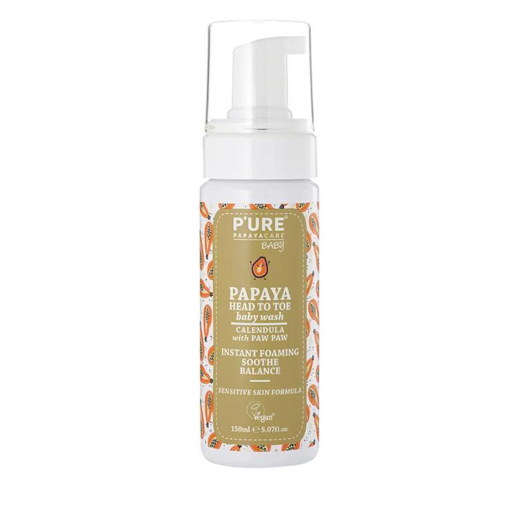 PURE Papayacare Baby Papaya Head to Toe Wash