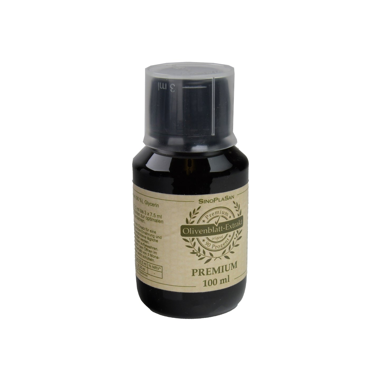 SinoPlaSan Olive Leaf Extract Premium 90%, 100 ml