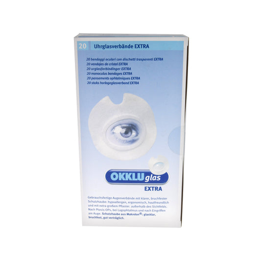 OKKLUglas Extra Uhrglasverband, 20 St