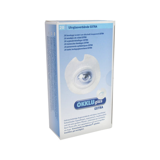 OKKLUglas Extra Uhrglasverband, 20 St