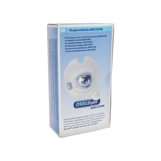 OKKLUglas AERO Extra Uhrglasverband, 20 St