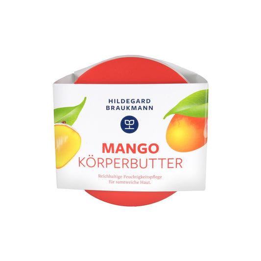 Hildegard Braukmann Mangobutter Körper Creme, 200 ml