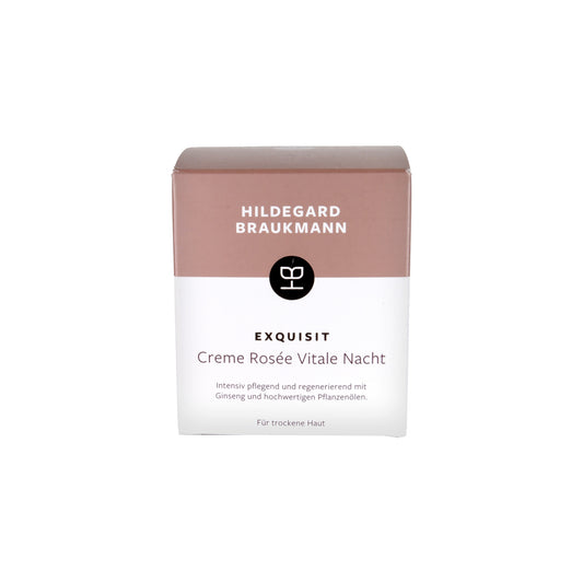 Hildegard Braukmann Exquisit Nacht Creme Rosée Vital, 50 ml