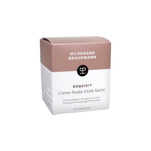 Hildegard Braukmann Exquisit Nacht Creme Rosée Vital, 50 ml