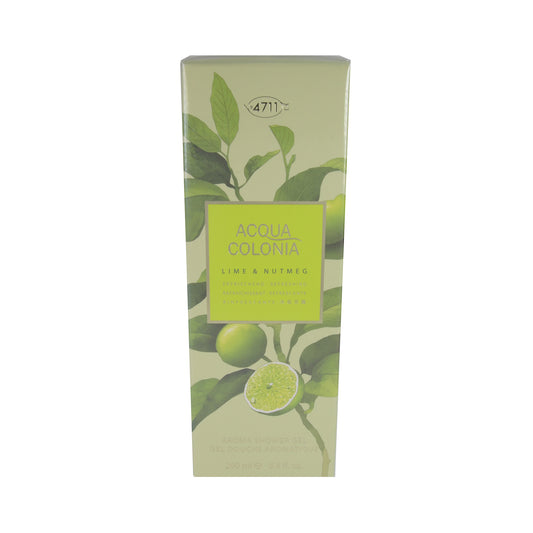 4711 Acqua Colonia Lime & Nutmeg Duschgel, 200 ml