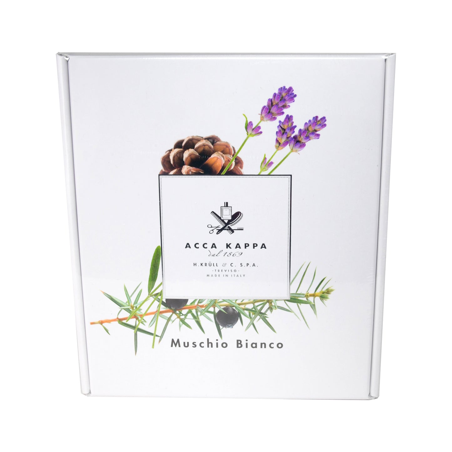 Acca Kappa Muschio Bianco White Moss Gift Set 3-piece, 1 piece