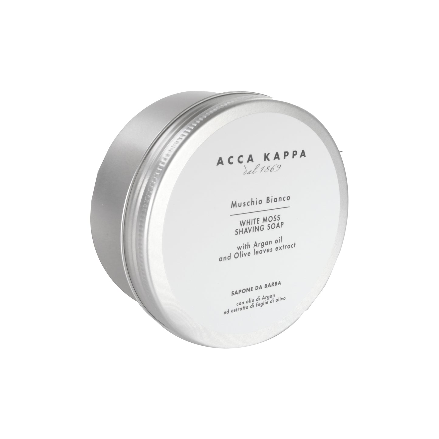 Acca Kappa Muschio Bianco White Moss Shaving Soap, 250 ml
