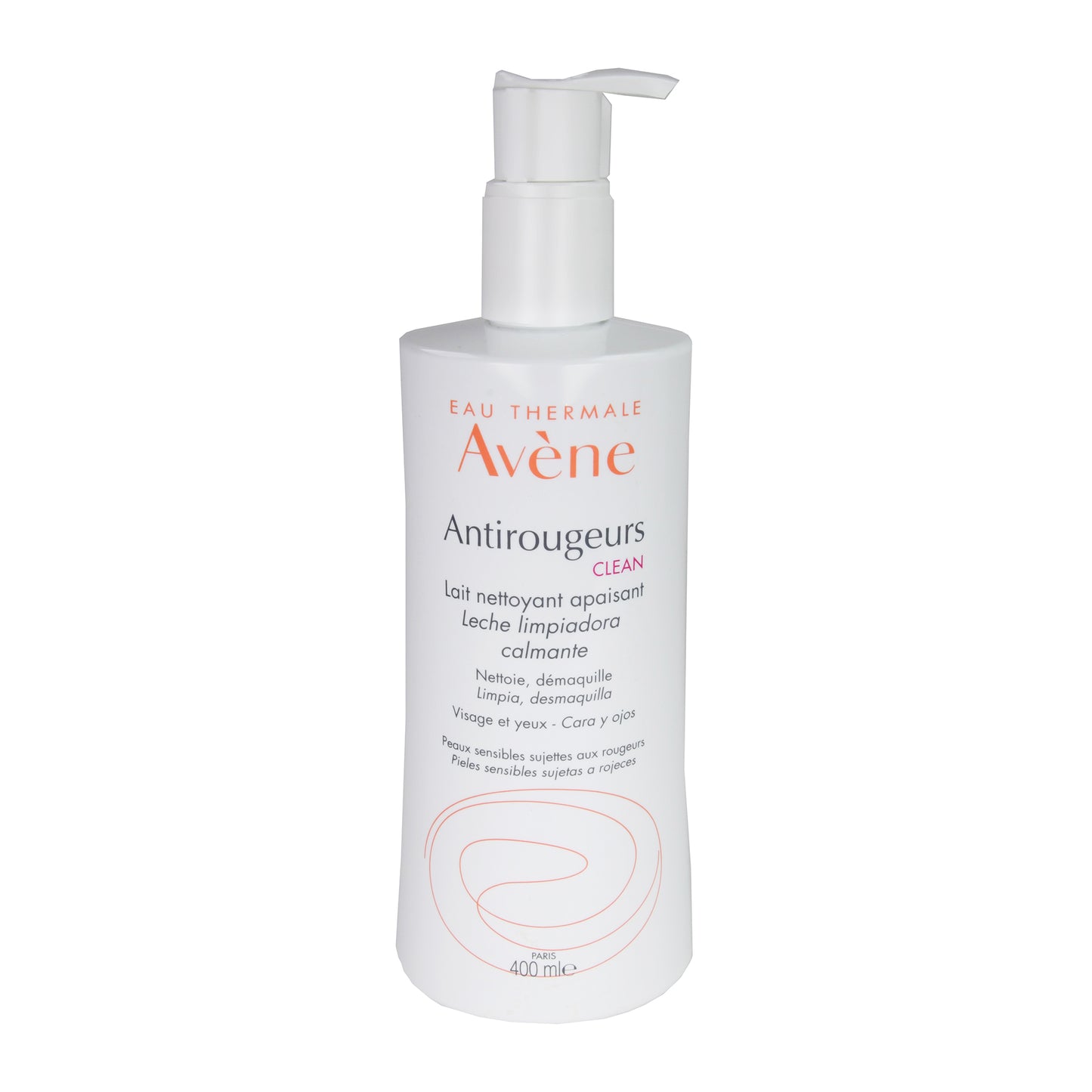 Avène Antirougeurs Clean Refreshing Cleansing Lotion, 400 ml