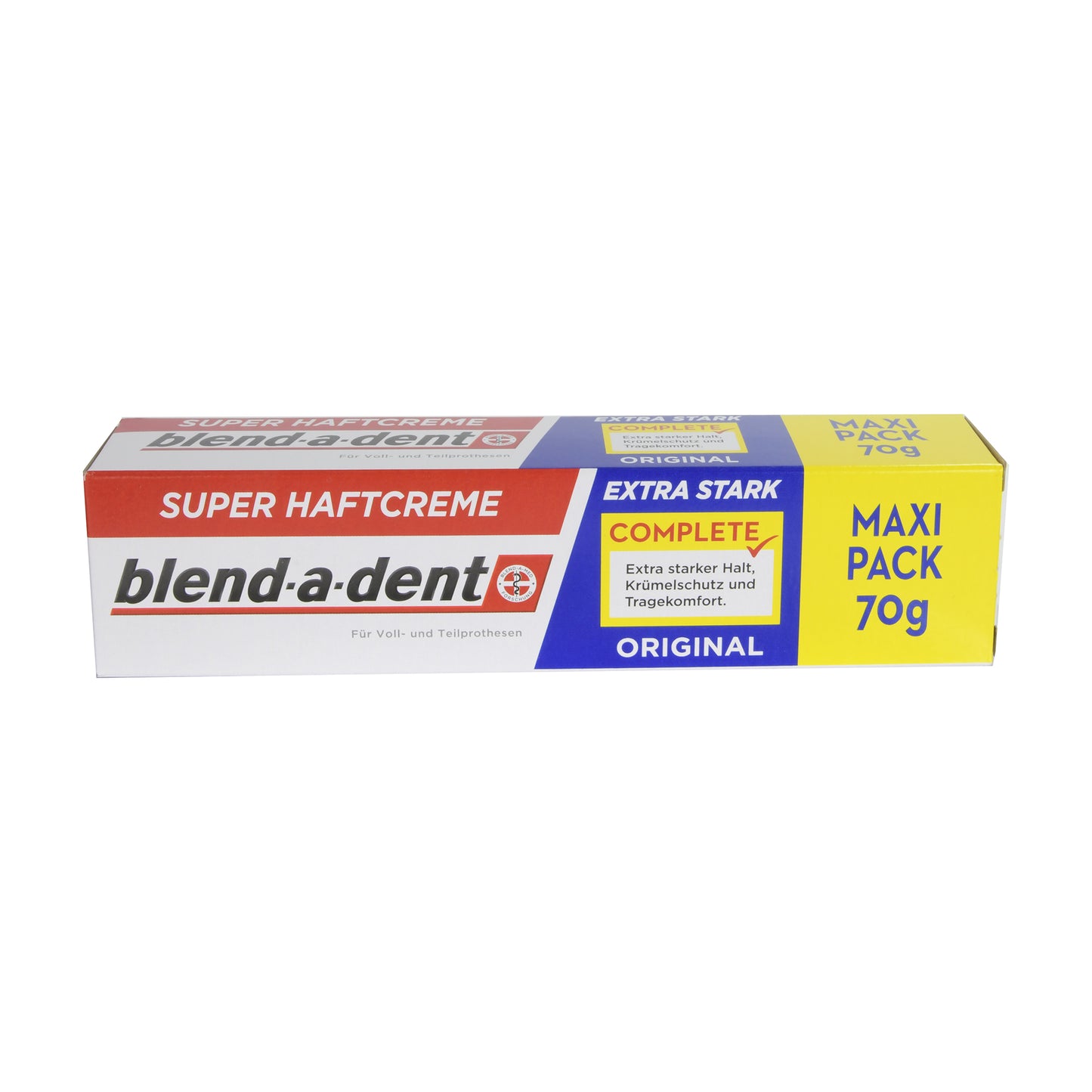 blend-a-dent super adhesive cream extra strong original XXL, 70 g