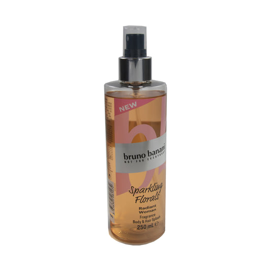 Bruno Banani Radiant Woman Body & Hair Splash, 250 ml