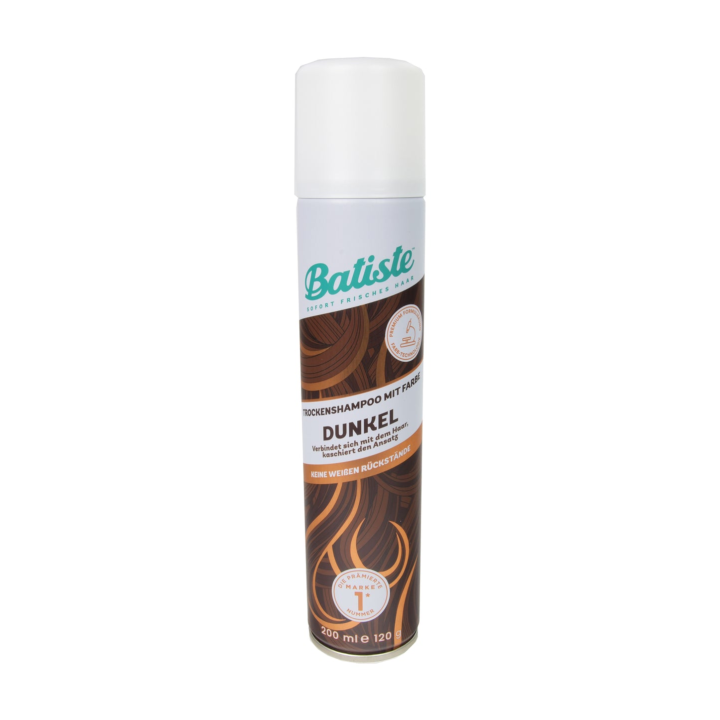 Batiste Dry Shampoo with Color Dark Hair, 200 ml
