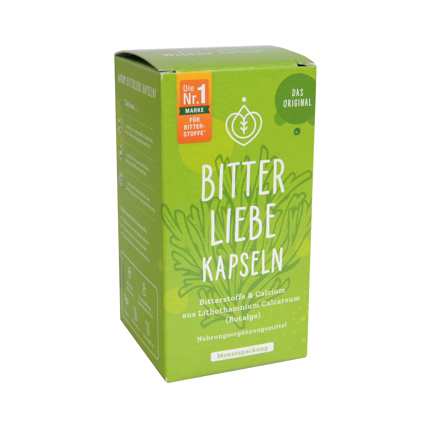 BitterLiebe Kapseln Wertvolle Bitterstoffe & Calcium, 90 St
