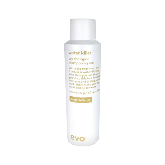 evo Hair Water Killer Dry Shampoo Brunette, 200 ml