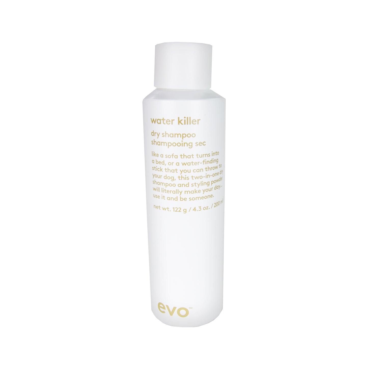 evo Hair Water Killer Dry Shampoo Brunette, 200 ml