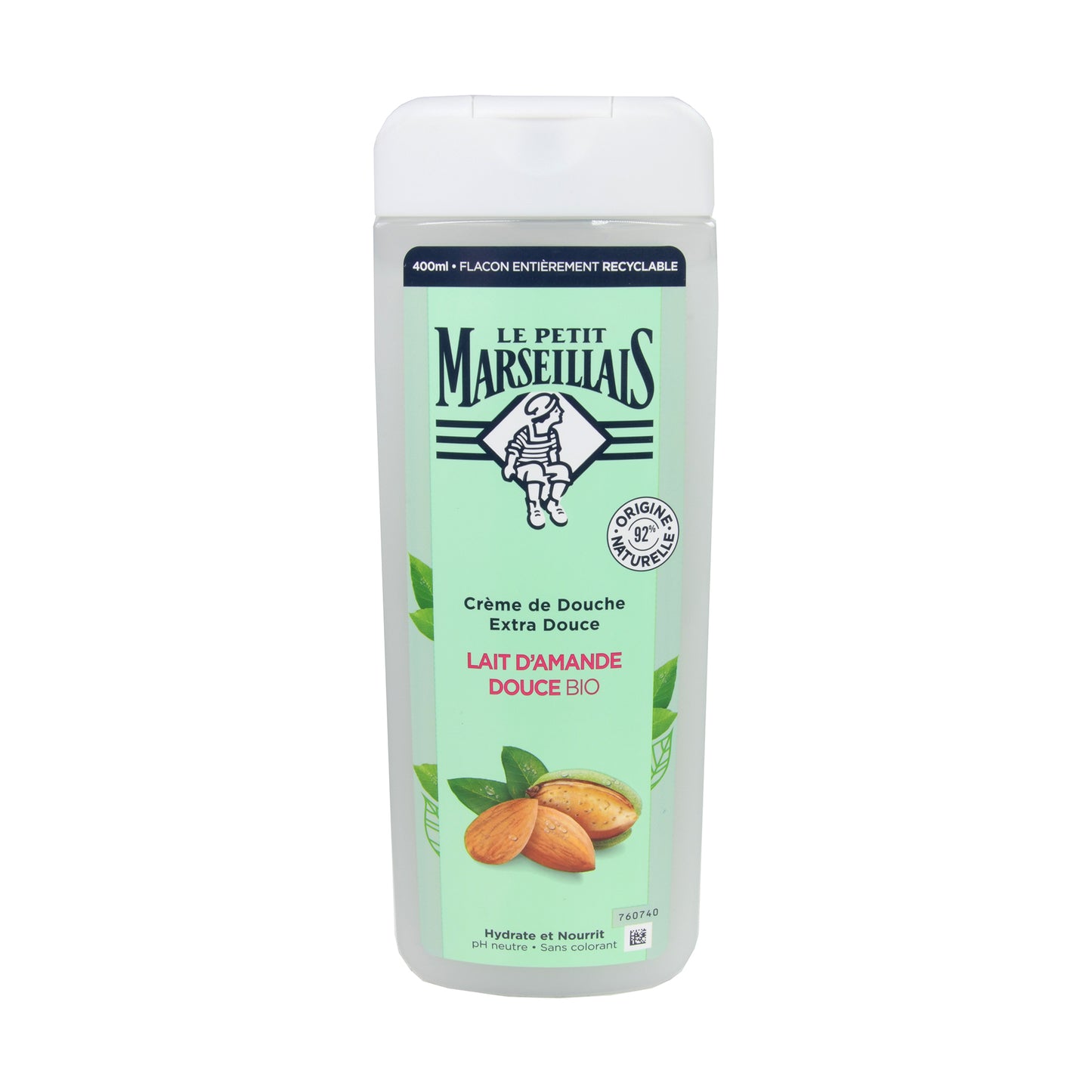 Le Petit Marseillais Organic Sweet Almond Milk Shower Gel, 400 ml