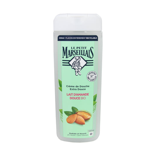 Le Petit Marseillais Organic Sweet Almond Milk Shower Gel, 400 ml