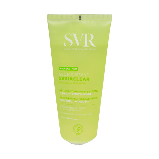 SVR Sebiaclear Gel Moussant, 200ml