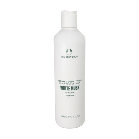 The Body Shop Scented Body Lotion White Musk Körperlotion, 400 ml