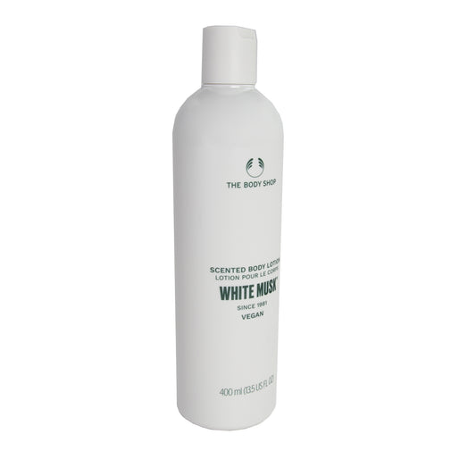 The Body Shop Scented Body Lotion White Musk Körperlotion, 400 ml