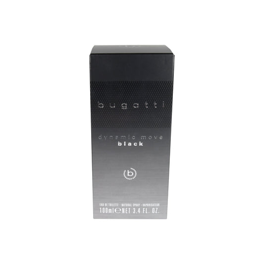 Bugatti Dynamic Move Black Eau de Toilette, 100 ml
