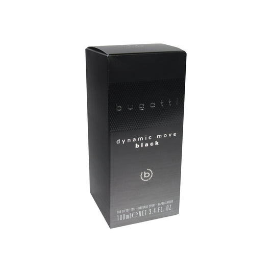 Bugatti Dynamic Move Black Eau de Toilette, 100 ml