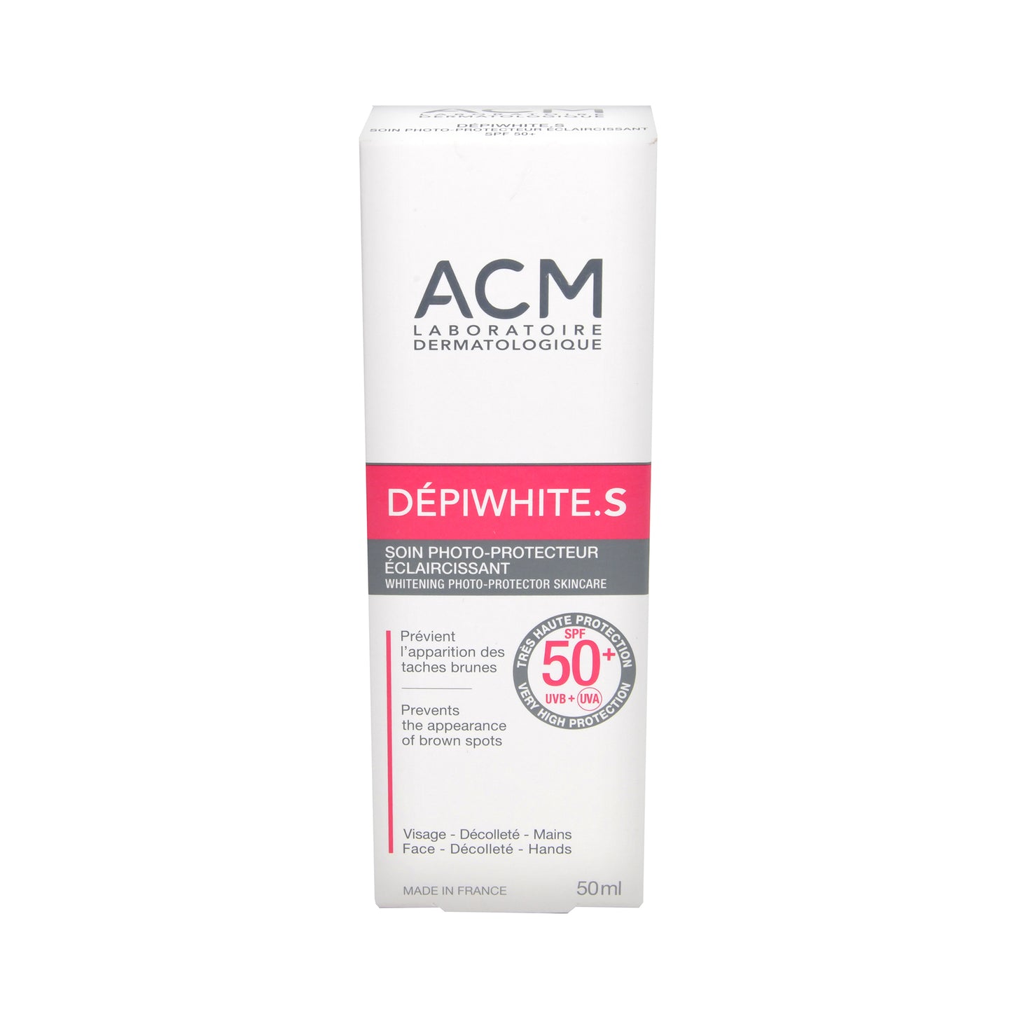 ACM Dépiwhite Whitening Photo-Protector Skincare SPF 50+, 50 ml