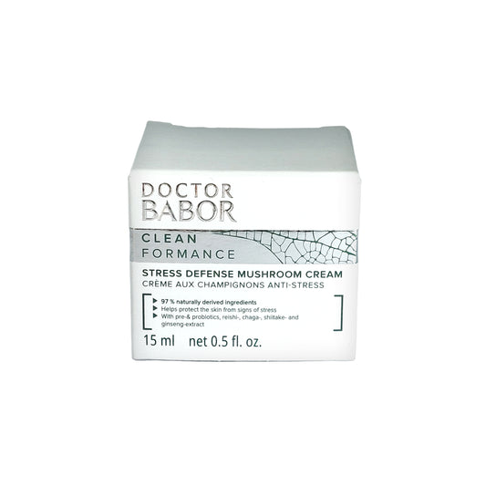 Dr. Babor CleanFormance Stress Defense Mushroom Cream, 15 ml