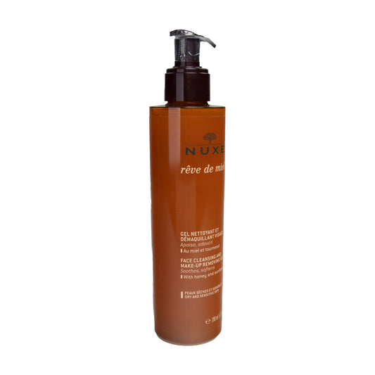 Nuxe Reve de Miel Face Cleansing And Make-Up Removing Gel, 200 ml