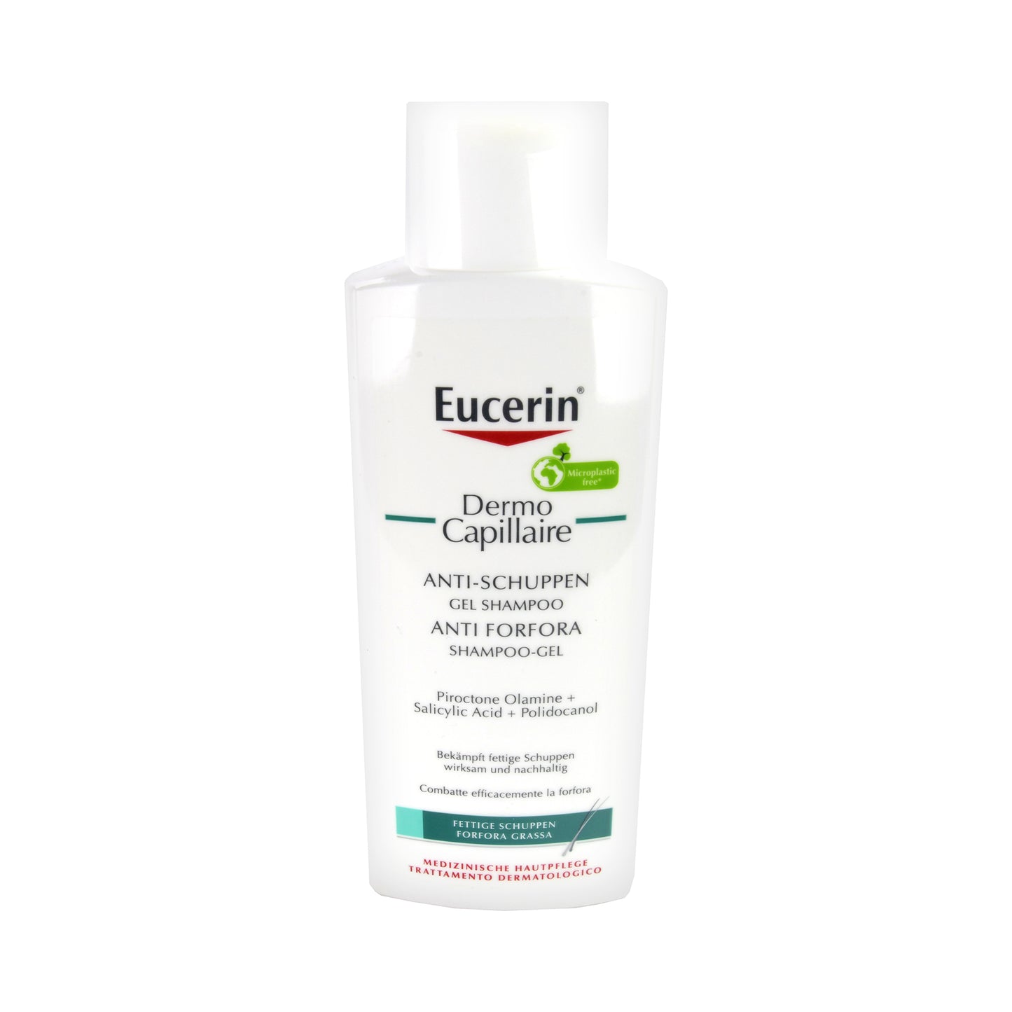 Eucerin DermoCapillaire Anti-Schuppen Gel Shampoo, 250 ml