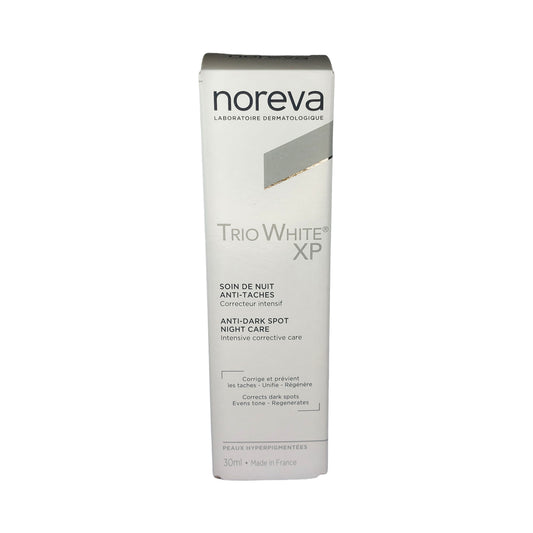 noreva Trio White Night-Time Intensive Depigmenting Care Nachtpflege Creme, 30 ml