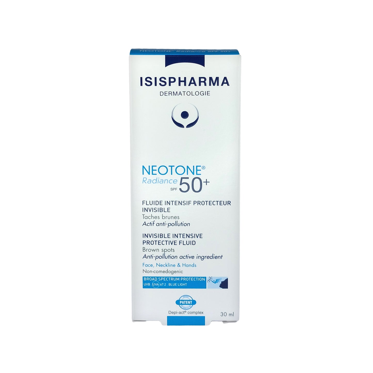 Isispharma Neotone Radiance SPF 50+ Intensive Protective Fluid, 30 ml