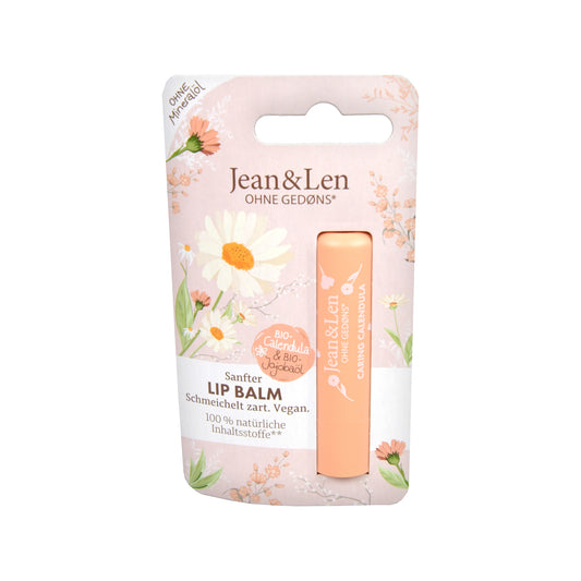 Jean&Len Lip Balm Caring Calendula & Jojobaöl, 4.7 g