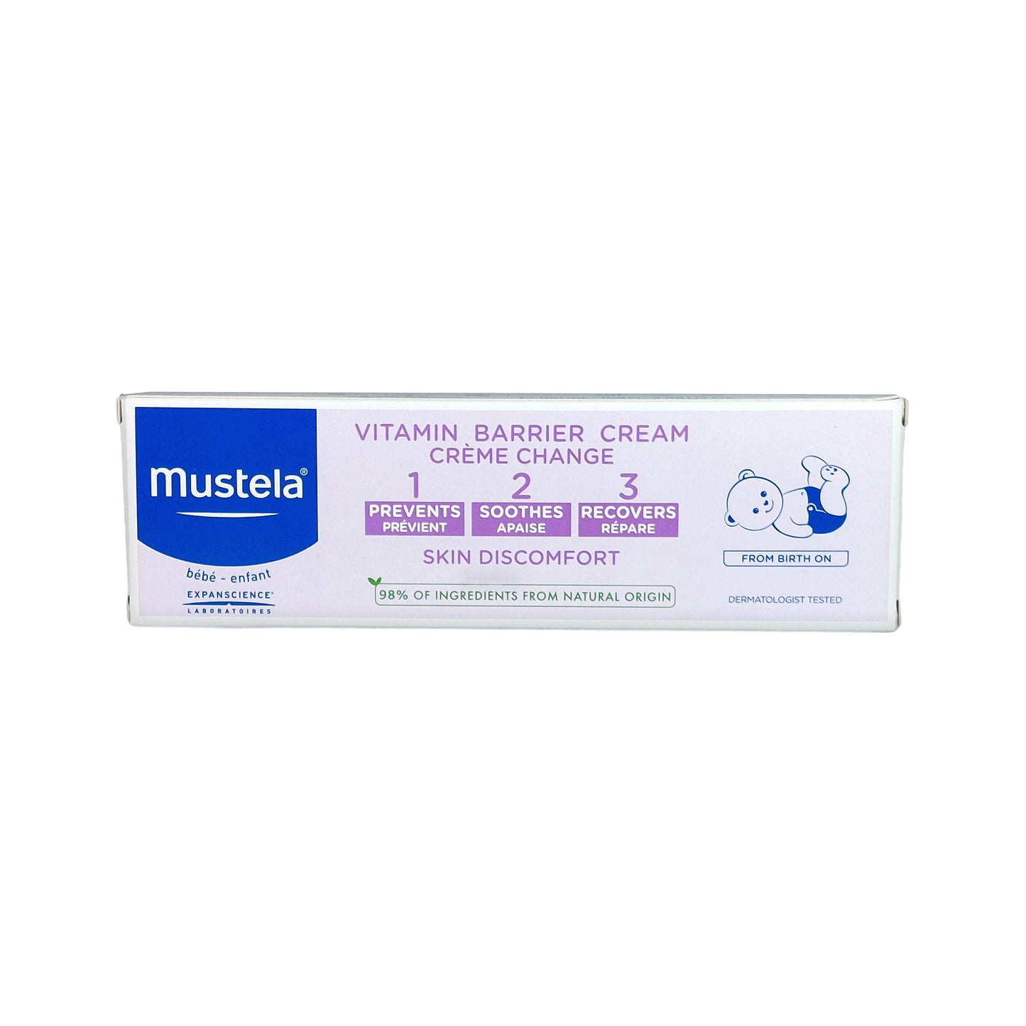 Mustela Baby Vitamin Barrier Cream Schutzcreme 1 2 3, 100 ml