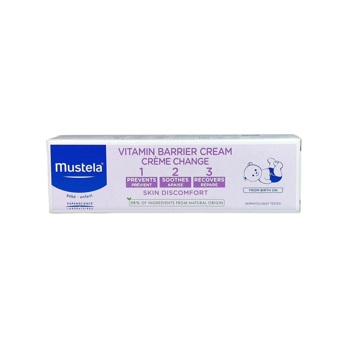 Mustela Baby Vitamin Barrier Cream Schutzcreme 1 2 3, 150 ml