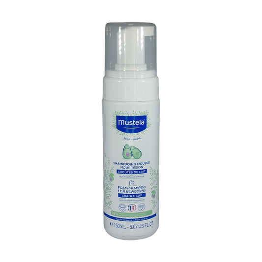 Mustela Baby Babyshampoo gegen Milchschorf mit Avocado, 150 ml