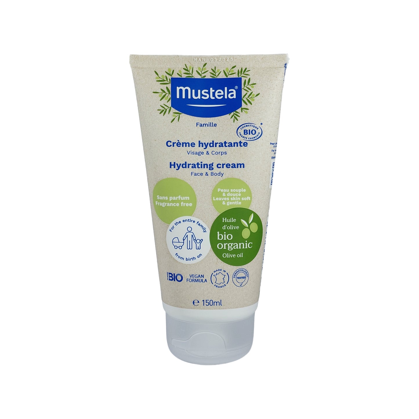 Mustela Family Feuchtigkeitsspendende Creme, 150 ml