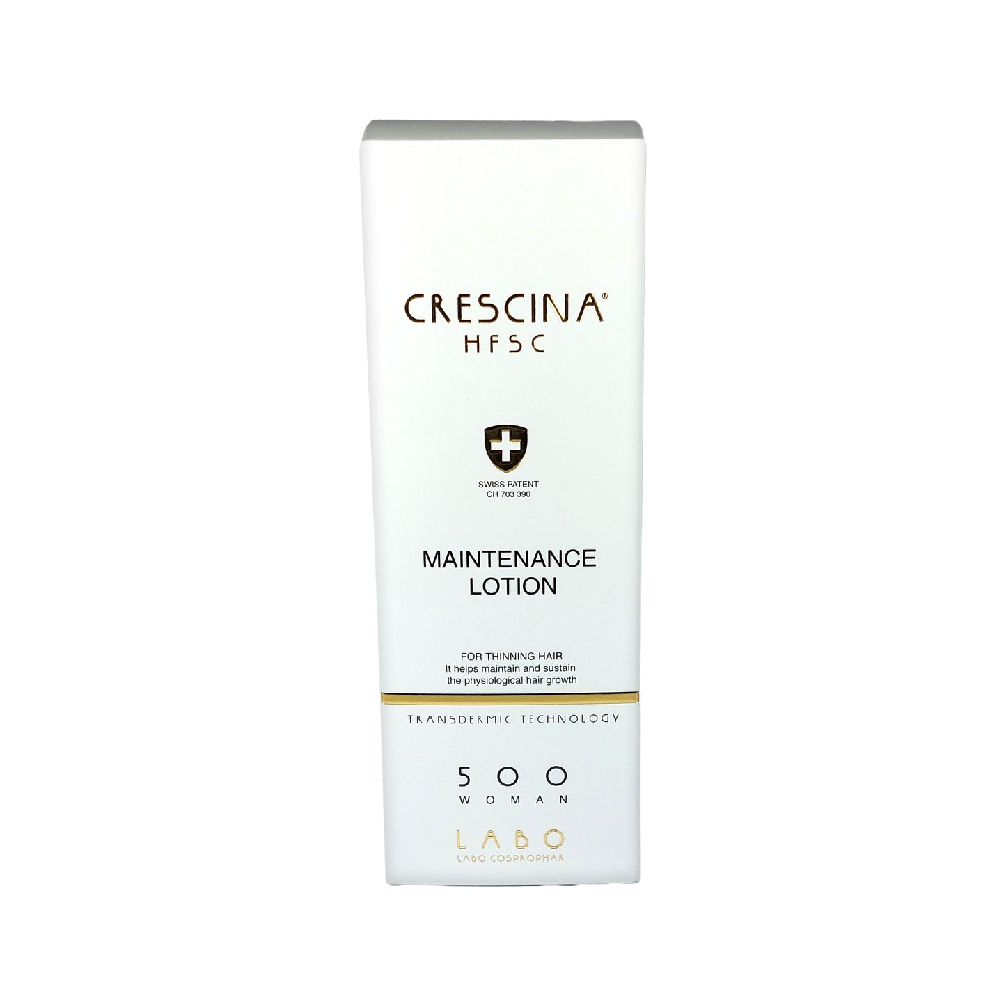 Crescina HFSC Transdermic Maintenance Lotion 500 WOMAN For Thinning Hair, 100 ml
