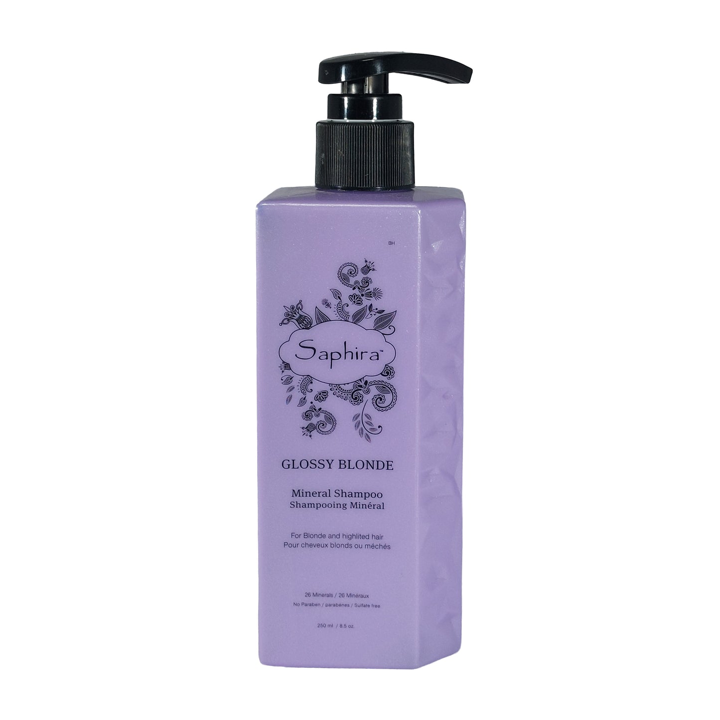 Saphira Glossy Blonde Mineral Shampoo, 250 ml