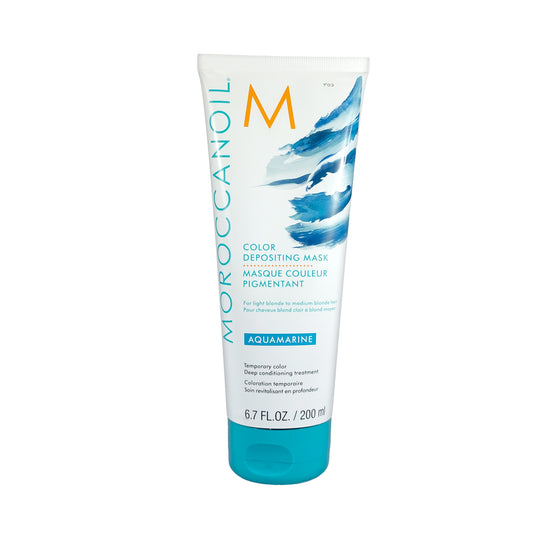 Moroccanoil Color Depositing Mask Aquamarine, 200 ml