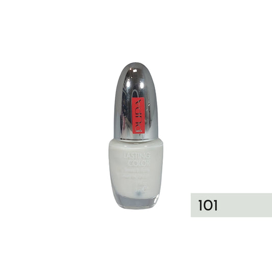 Pupa Lasting Color Glossy Nail Polish Nr.101 White, 5 ml