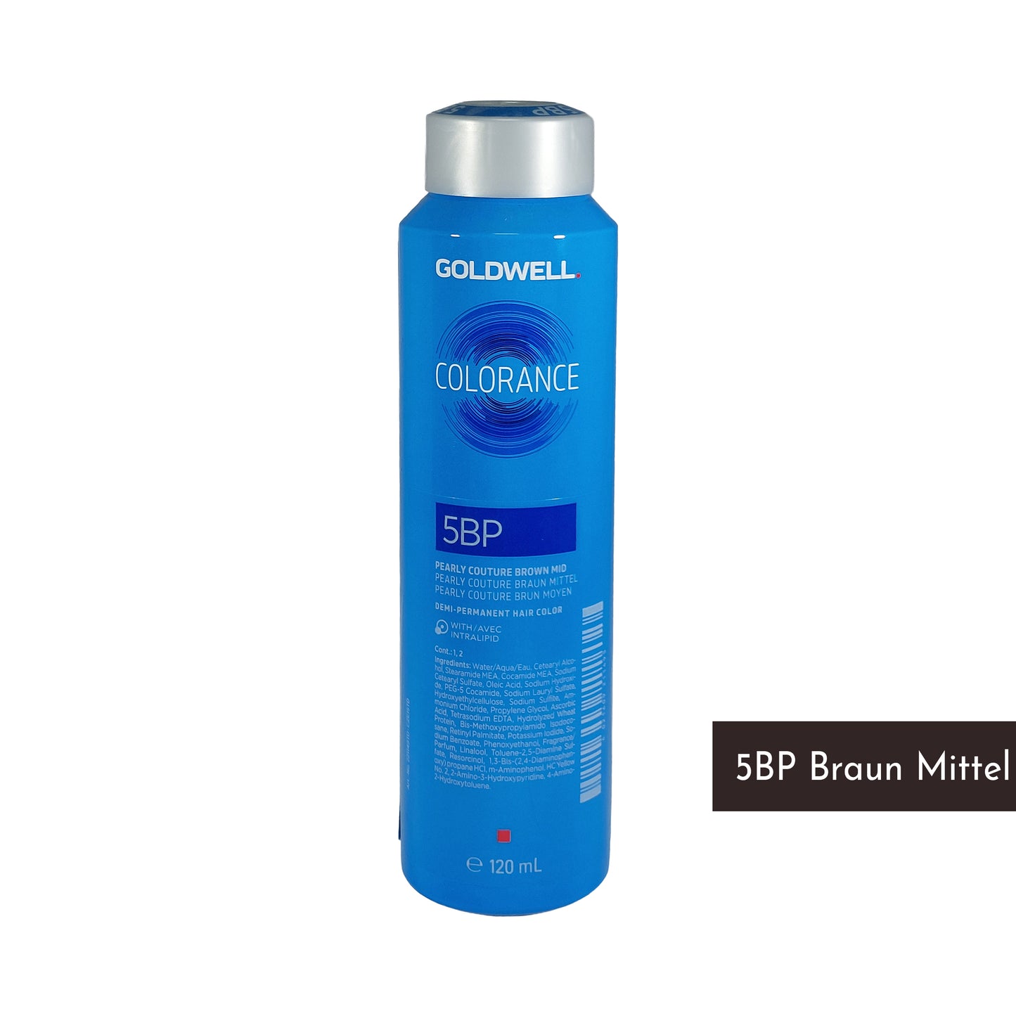 Goldwell Colorance Hair Color 5BP Pearly Couture Braun Mittel, 120 ml