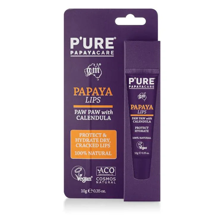 PURE Papayacare Papaya Lips Paw Paw with Calendula